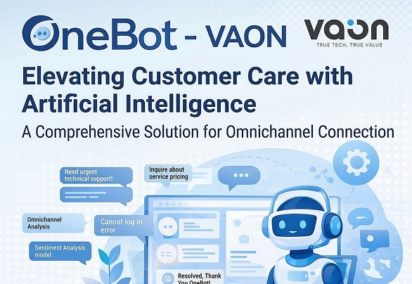 VAON Case Studies: ONEBOT – Hệ thống Chatbot AI thế hệ tiếp theo với kiến ​​trúc RAG