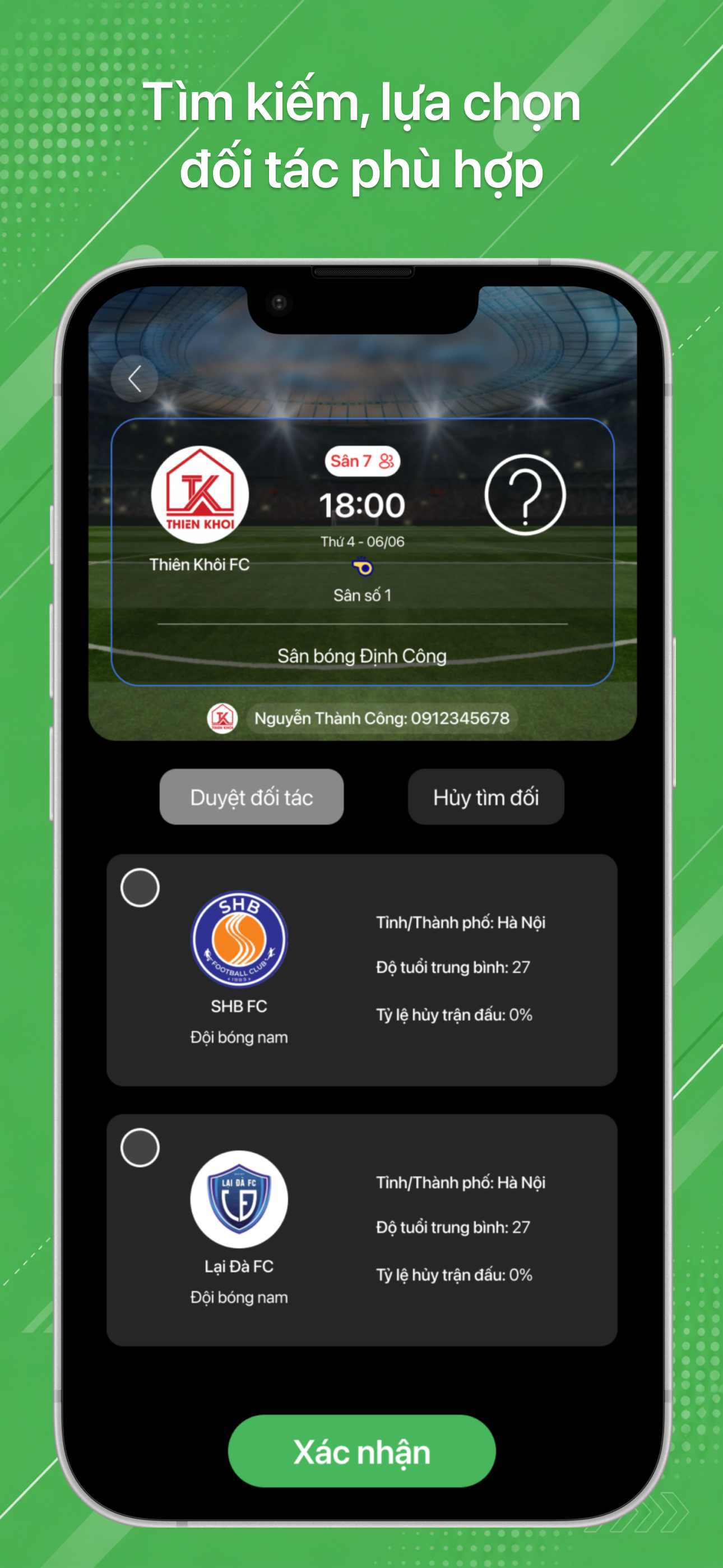 App đặt sân BallBall do VAON đồng phát triển: lên App Store, Google Play sau chưa đầy 4 tháng