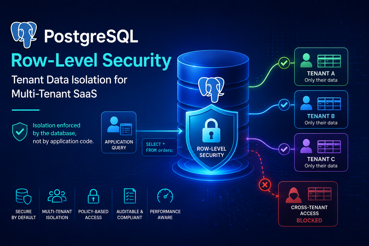 PostgreSQL Row-Level Security: Tenant Data Isolation for Multi-Tenant SaaS