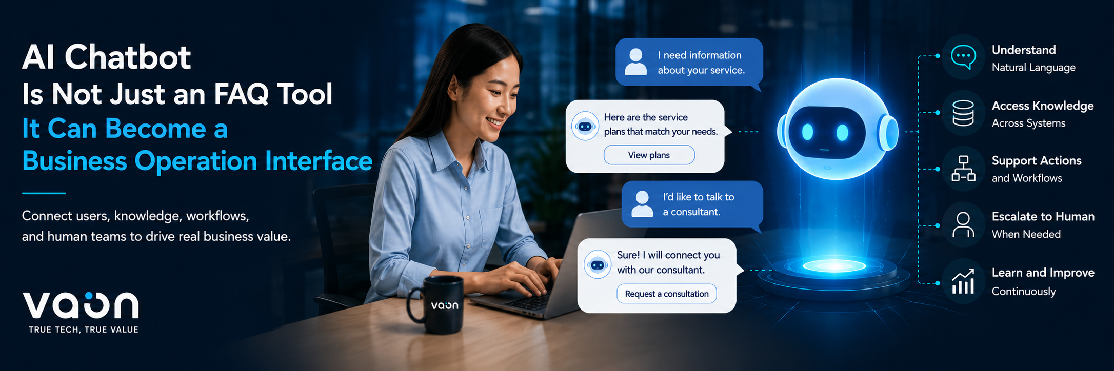 An AI Chatbot Is Not Just an FAQ Tool — It Can Become a Business Operation Interface