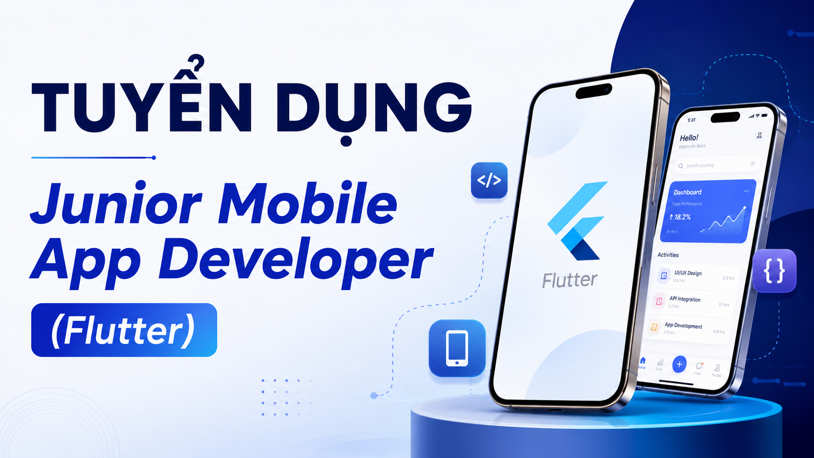 Tuyển dụng Junior Mobile App Developer (Flutter)
